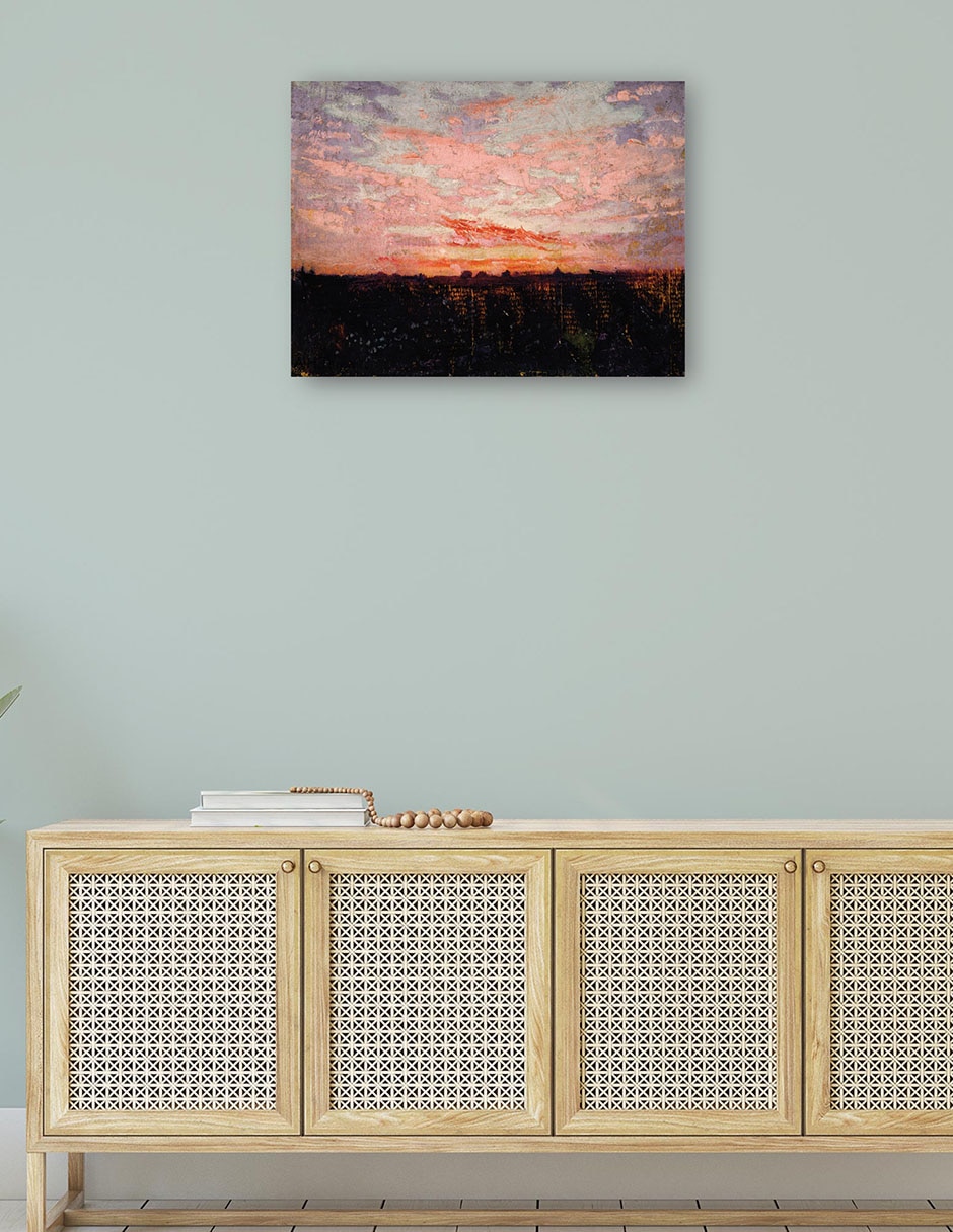 Cuadro decorativo Amanecer o atardecer (ca. 1905-1909) técnica mixta Crepúsculo 5