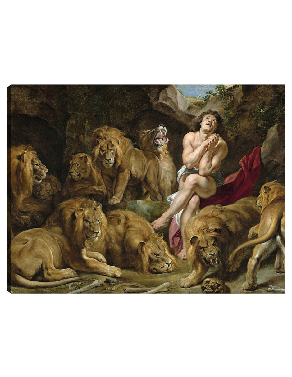 Cuadro decorativo Daniel en el foso de los leones (c. 1614-1616) técnica mixta Religión y Espiritualidad