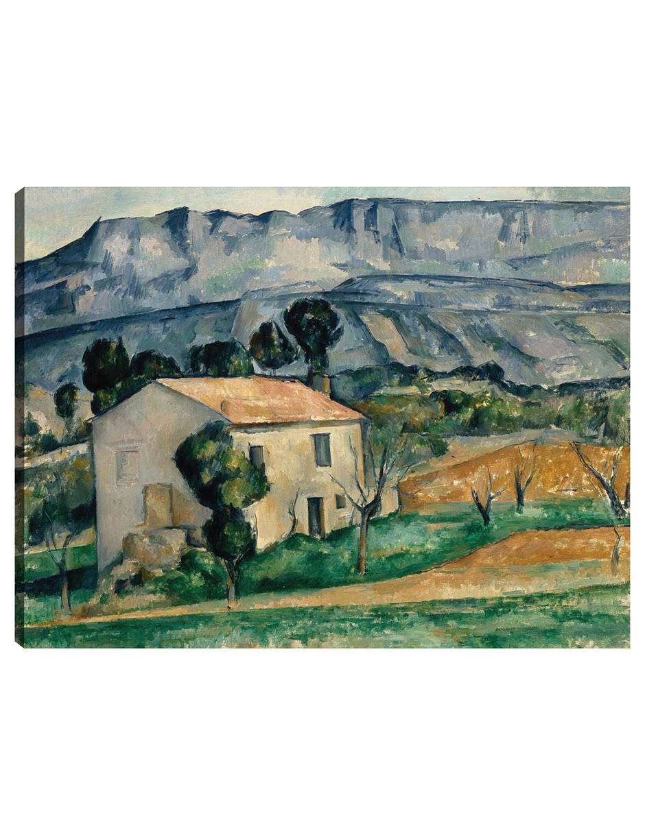 Cuadro decorativo Casa en Provenza (1885) técnica mixta Campos