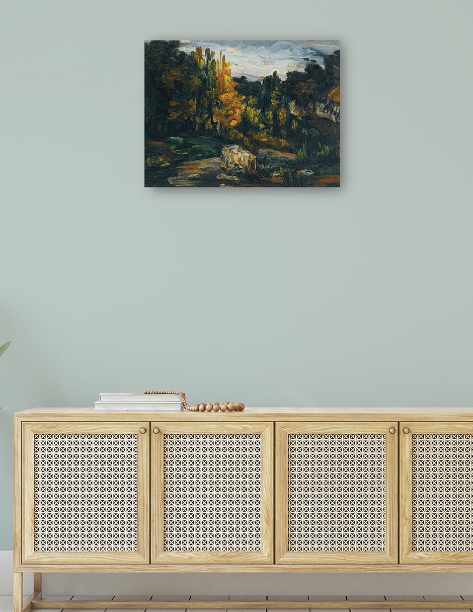 Cuadro decorativo Pago (1866) técnica mixta Campos 4