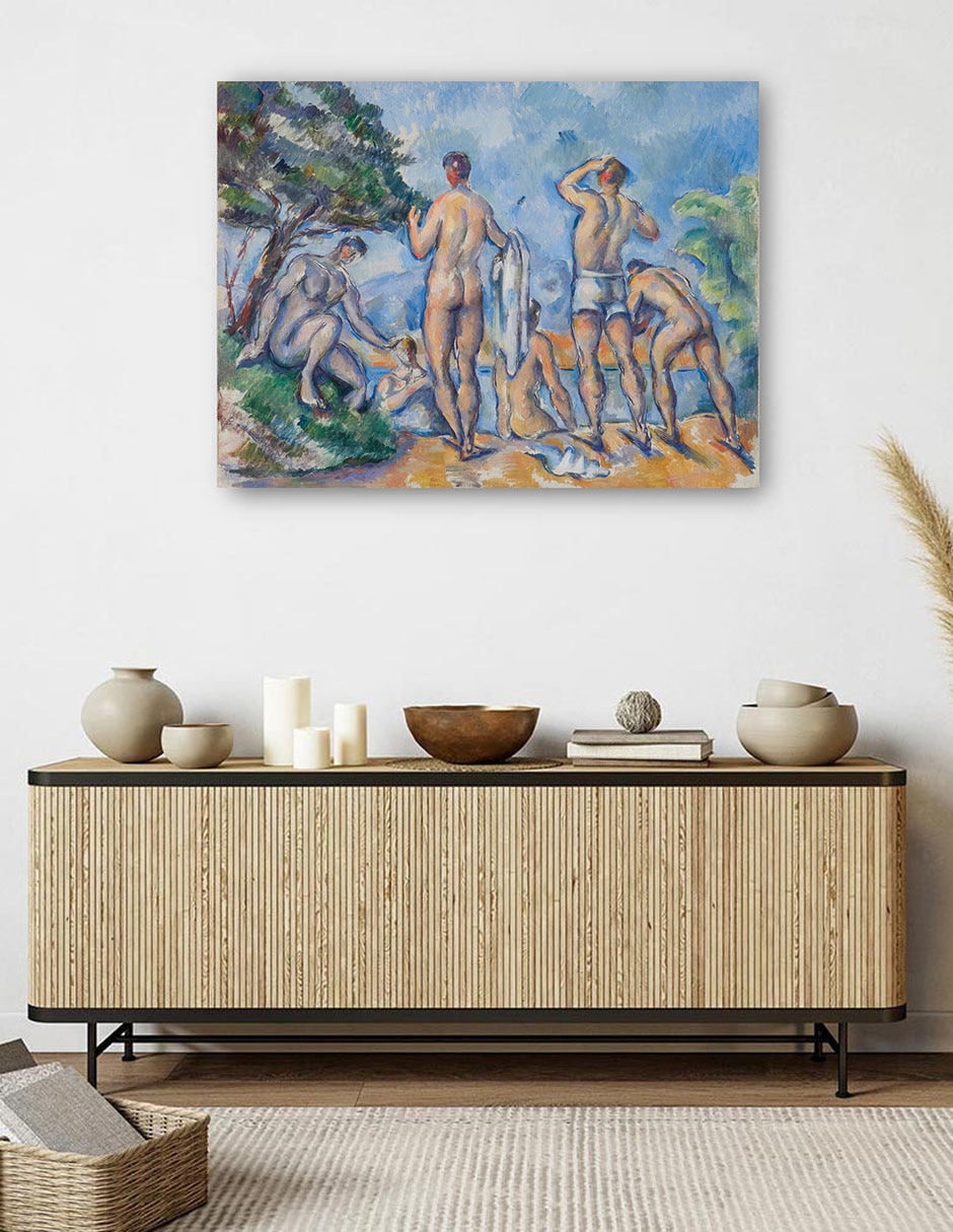 Cuadro decorativo Bañistas (1890-1892) técnica mixta Gente 5