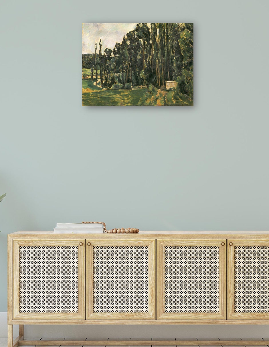 Cuadro decorativo Álamos (1879 - 1880) técnica mixta Campos 5