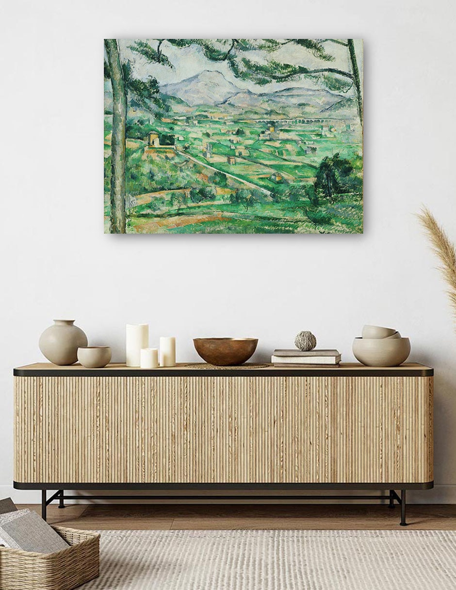 Cuadro decorativo Monte Santa Victoria 2 técnica mixta Campos 5