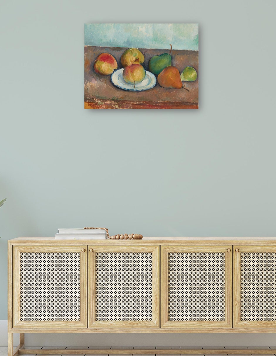 Cuadro decorativo Naturaleza muerta, manzanas y peras (hacia 1888-90) técnica mixta 4