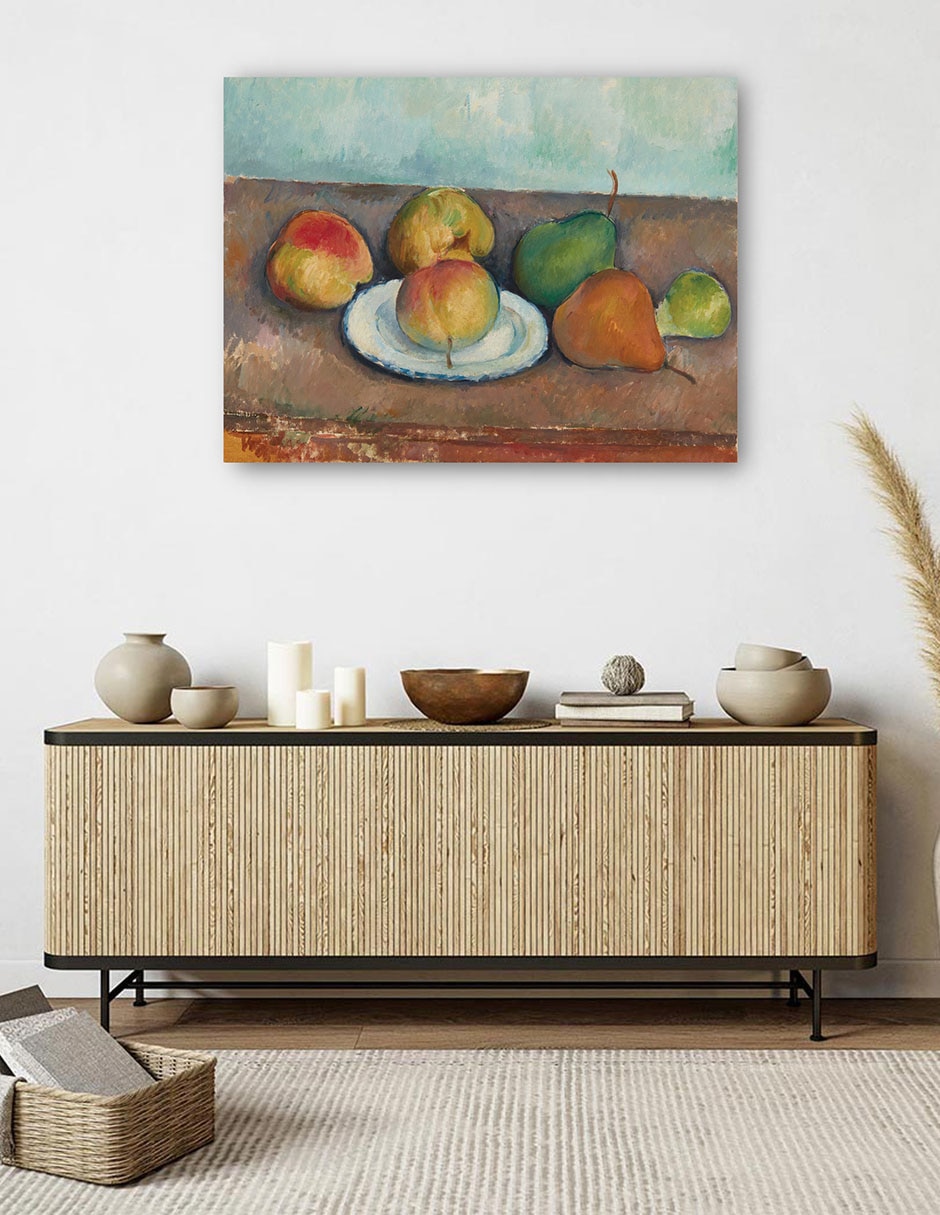 Cuadro decorativo Naturaleza muerta, manzanas y peras (hacia 1888-90) técnica mixta 5