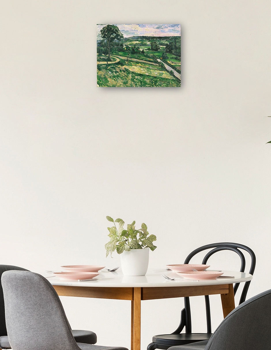 Cuadro decorativo El árbol de la curva técnica mixta Campos 2