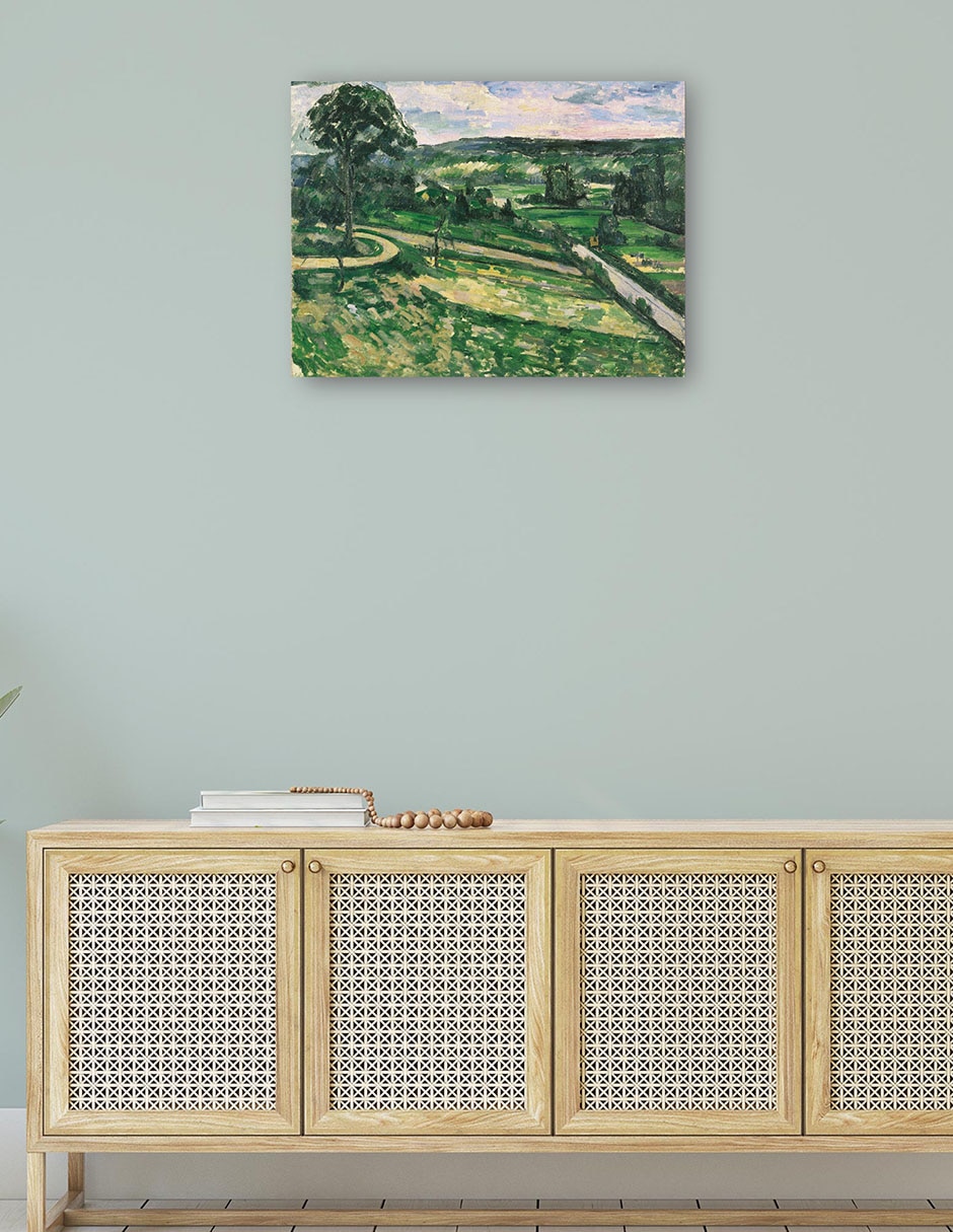 Cuadro decorativo El árbol de la curva técnica mixta Campos 4