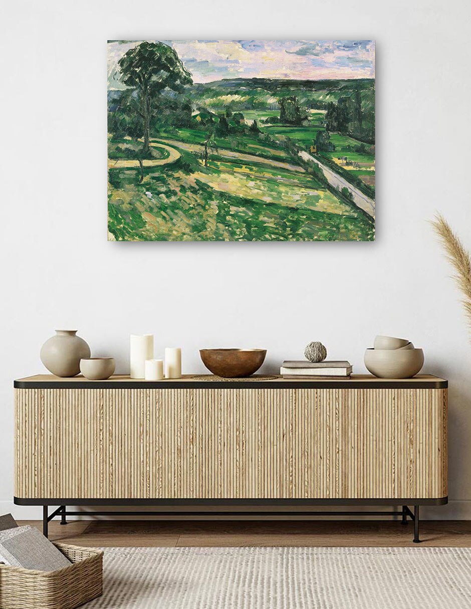 Cuadro decorativo El árbol de la curva técnica mixta Campos 5