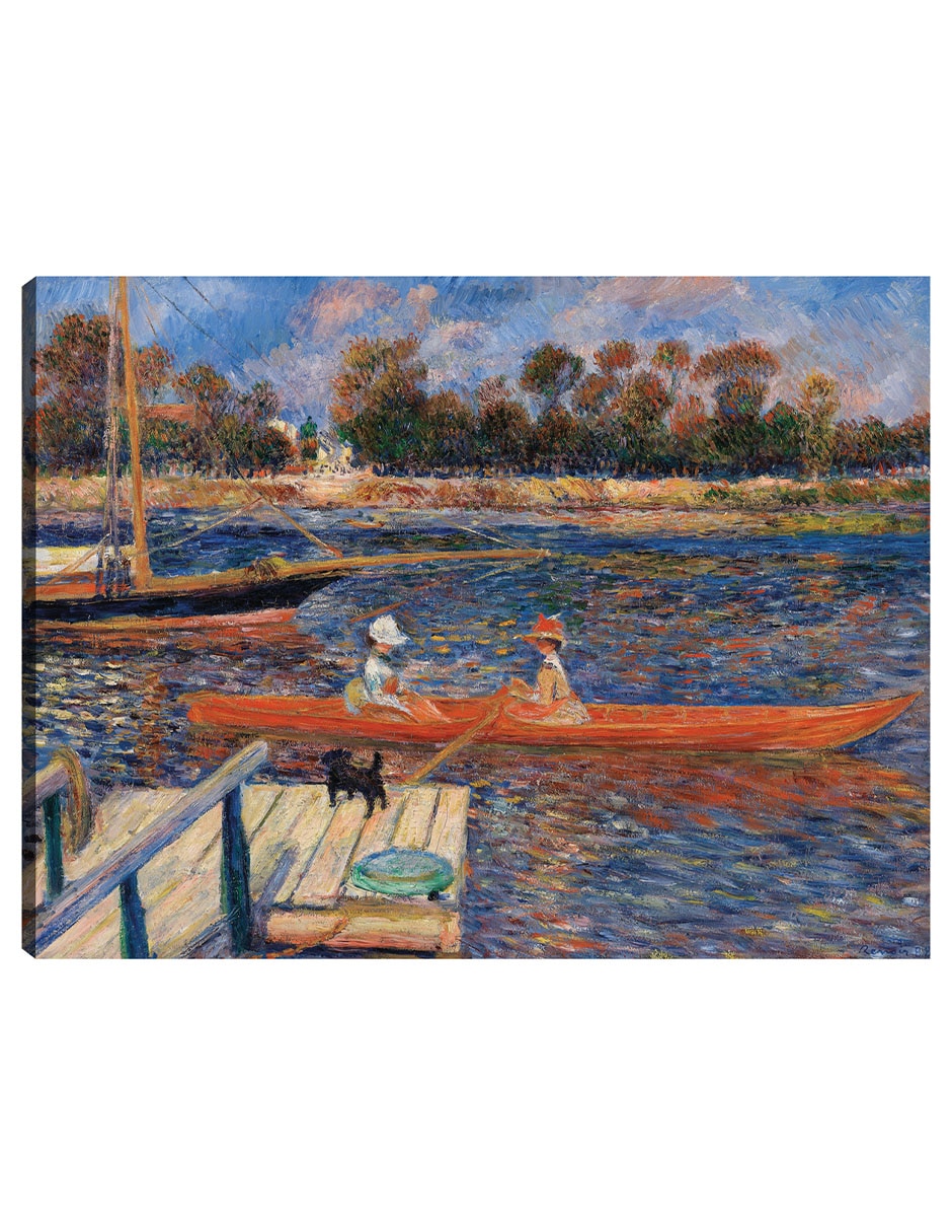 Cuadro decorativo El Sena en Argenteuil (1888) técnica mixta Ríos Cuadro decorativo El Sena en Argenteuil (1888) técnica mixta Ríos