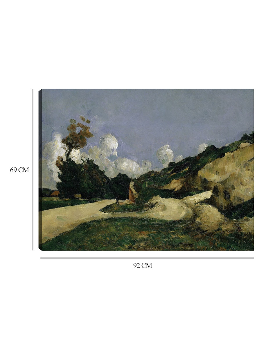 Cuadro decorativo El camino (1871) técnica mixta Caminos 2