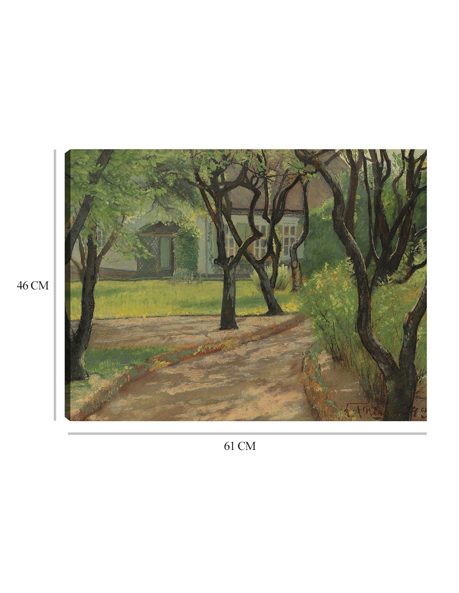 Cuadro decorativo Un camino sinuoso (1893) técnica mixta Caminos 2
