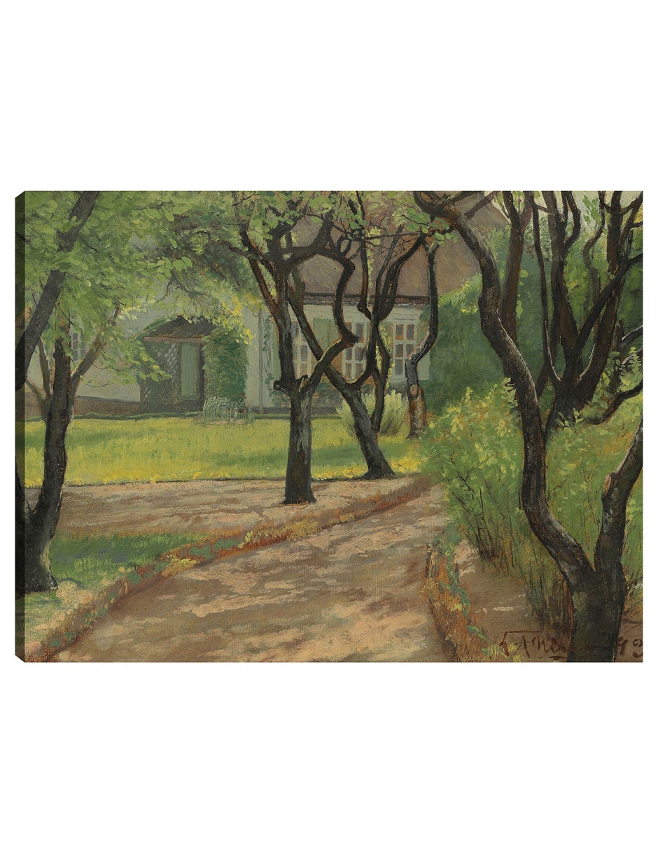 Cuadro decorativo Un camino sinuoso (1893) técnica mixta Caminos Cuadro decorativo Un camino sinuoso (1893) técnica mixta Caminos