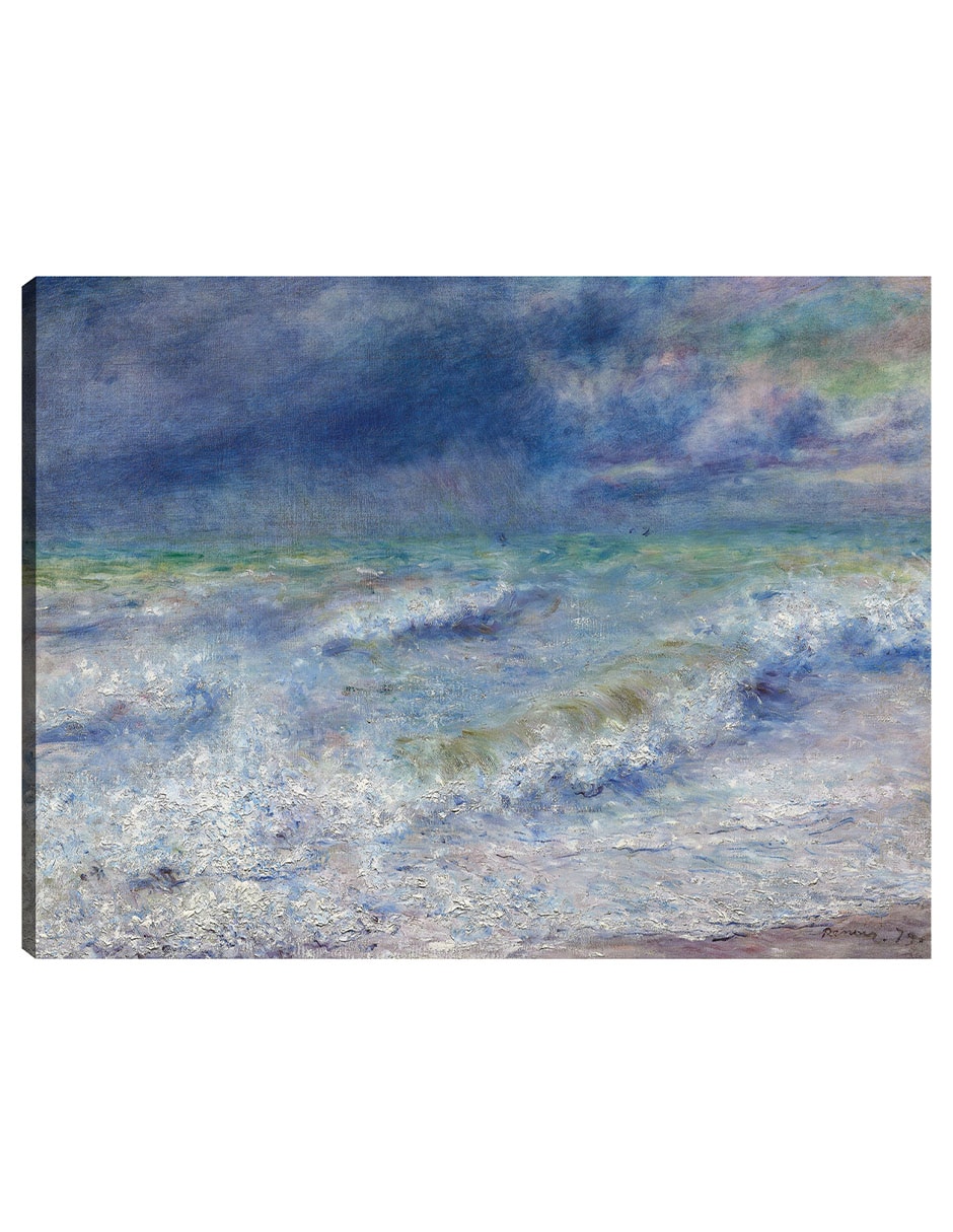 Cuadro decorativo Paisaje marino (1879) técnica mixta Inspiración