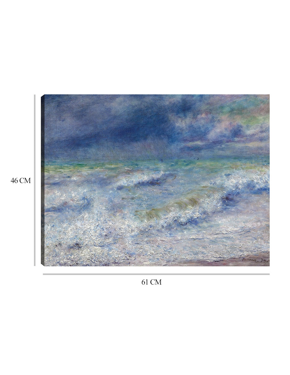 Cuadro decorativo Paisaje marino (1879) técnica mixta Inspiración 8