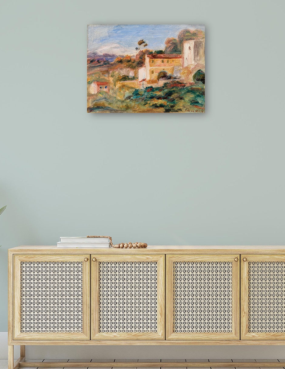 Cuadro decorativo Paisaje (Paysage)(1911) técnica mixta Campos 4