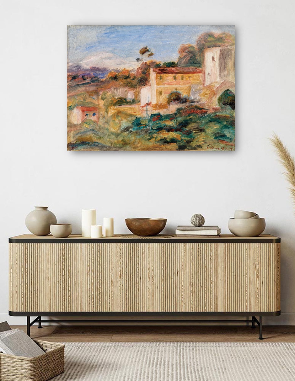 Cuadro decorativo Paisaje (Paysage)(1911) técnica mixta Campos 5