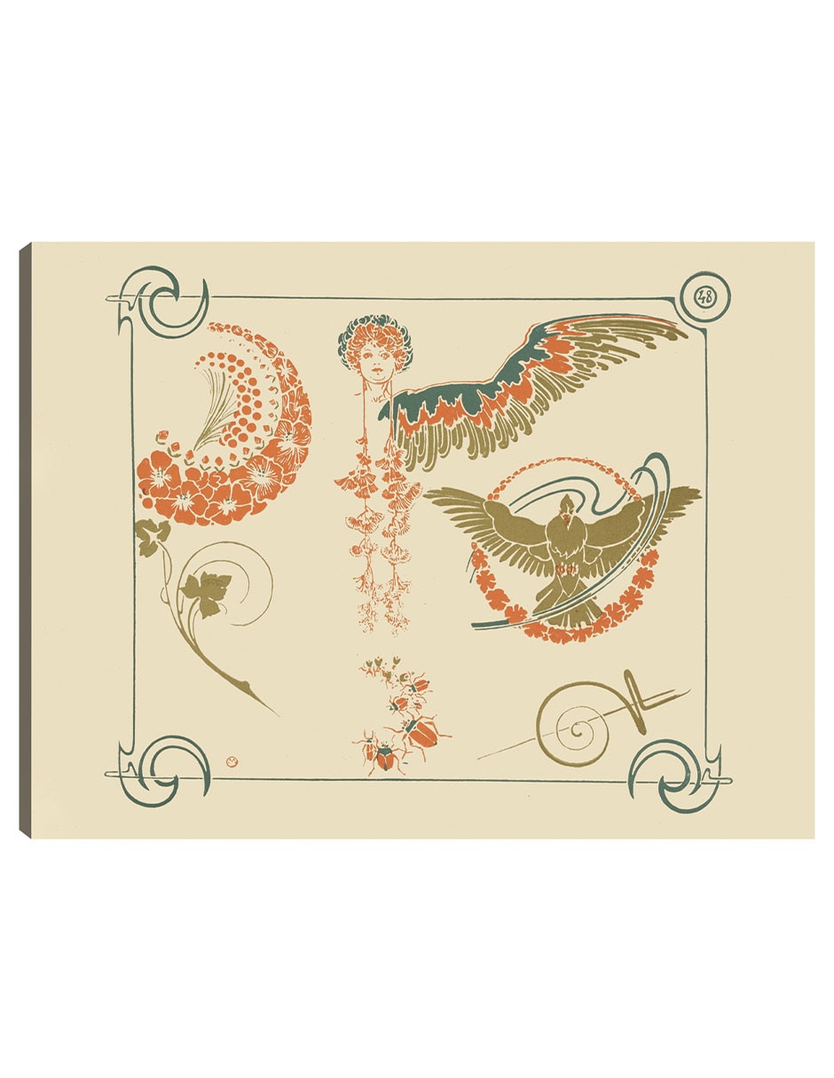 Cuadro decorativo técnica mixta Formas Cuadro decorativo técnica mixta Formas