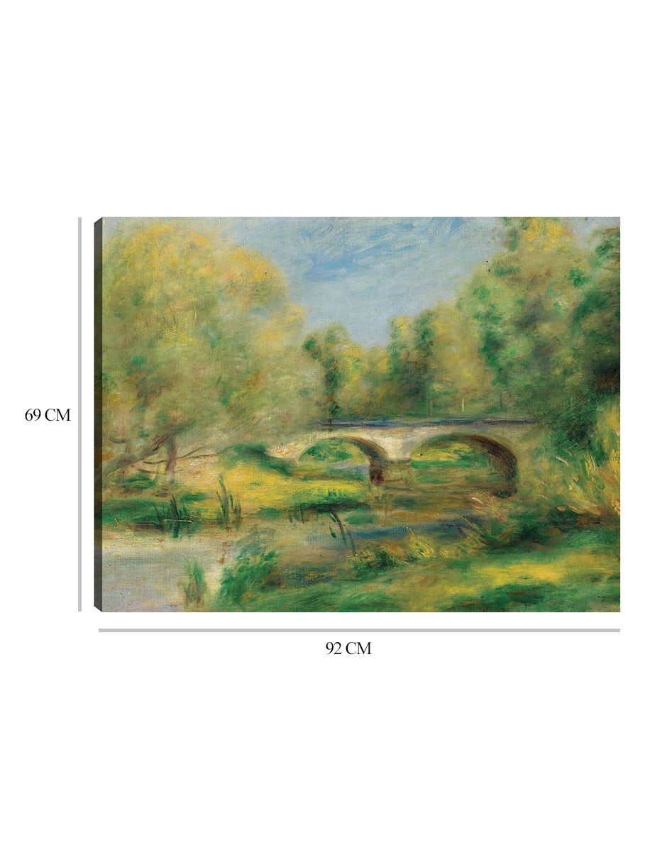 Cuadro decorativo Pago (1905) técnica mixta Campos 2