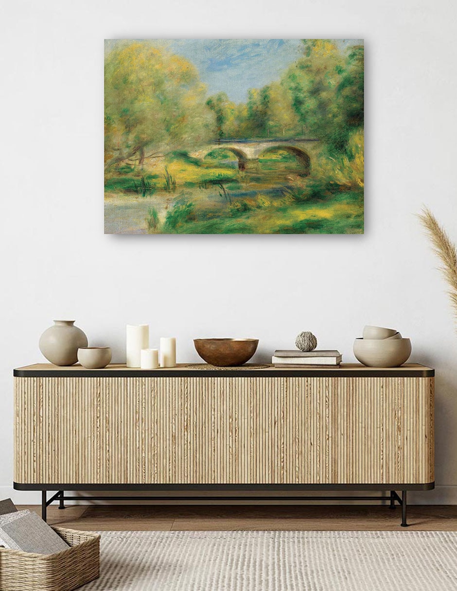 Cuadro decorativo Pago (1905) técnica mixta Campos 5
