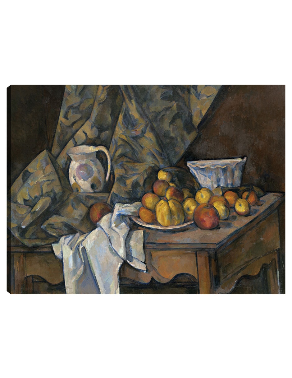 Cuadro decorativo Naturaleza muerta con manzanas y melocotones (c. 1905) técnica mixta