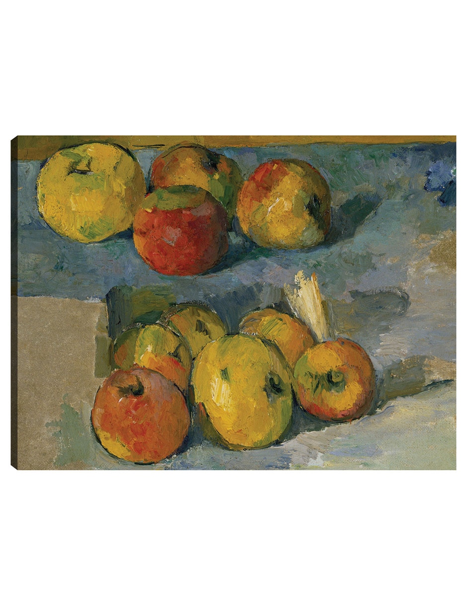 Cuadro decorativo Manzanas (1878-1879) técnica mixta