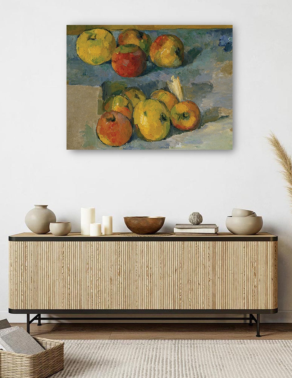 Cuadro decorativo Manzanas (1878-1879) técnica mixta 5