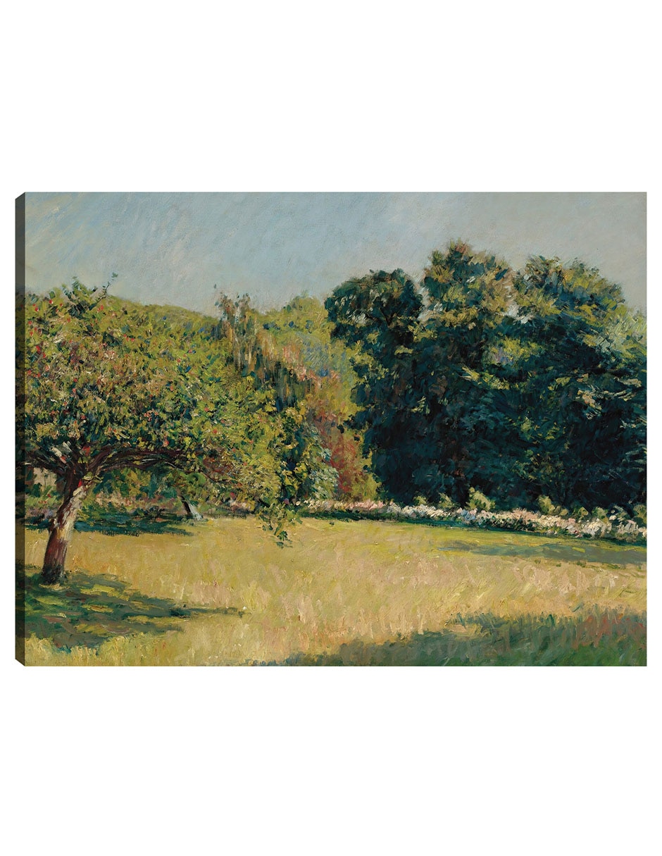 Cuadro decorativo Un jardín en Trouville (1882) técnica mixta Campos