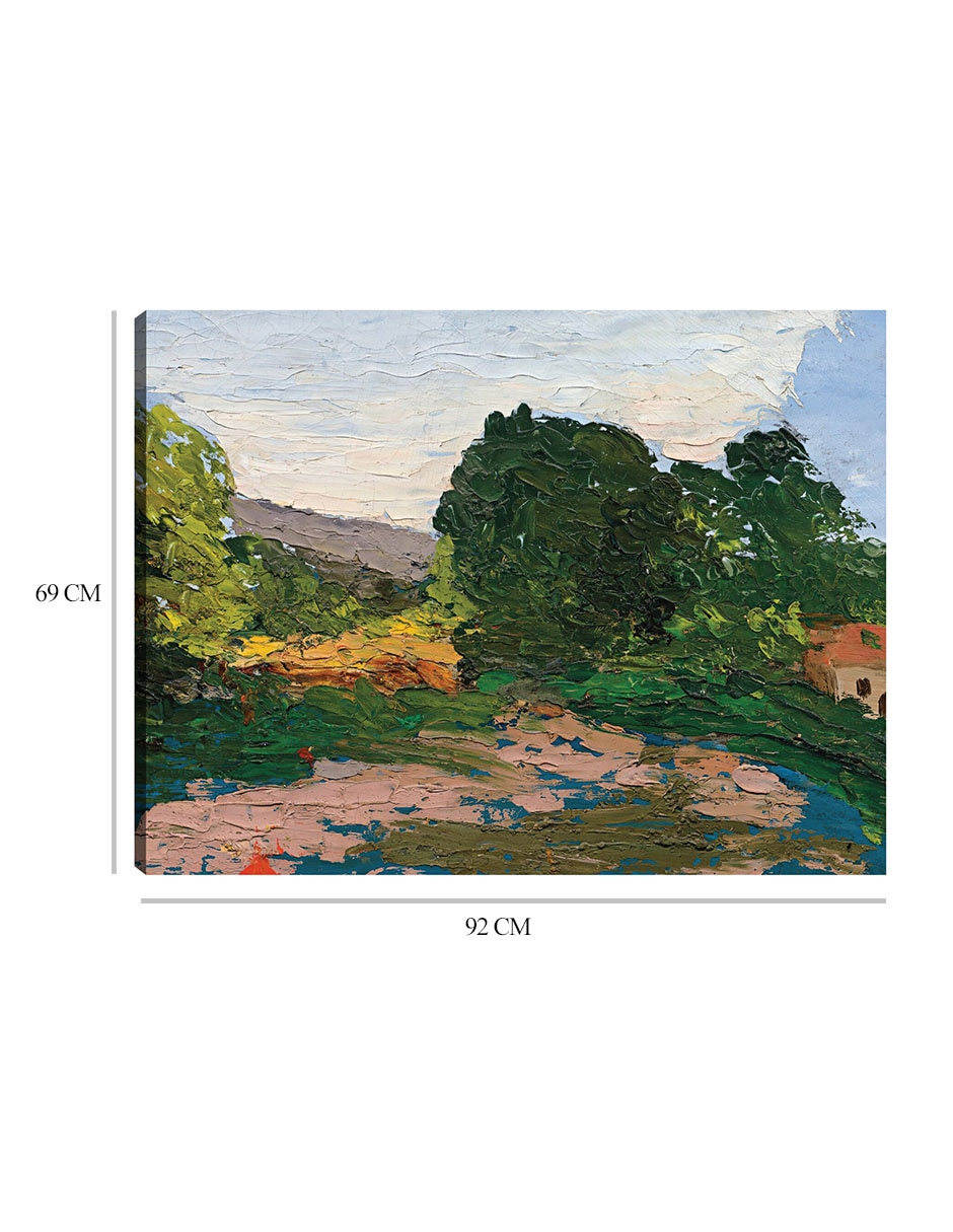 Cuadro decorativo Paisaje del sur (hacia 1865) técnica mixta Campos 2