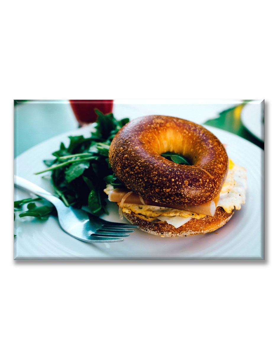 Cuadro decorativo bagel Cuadro decorativo bagel