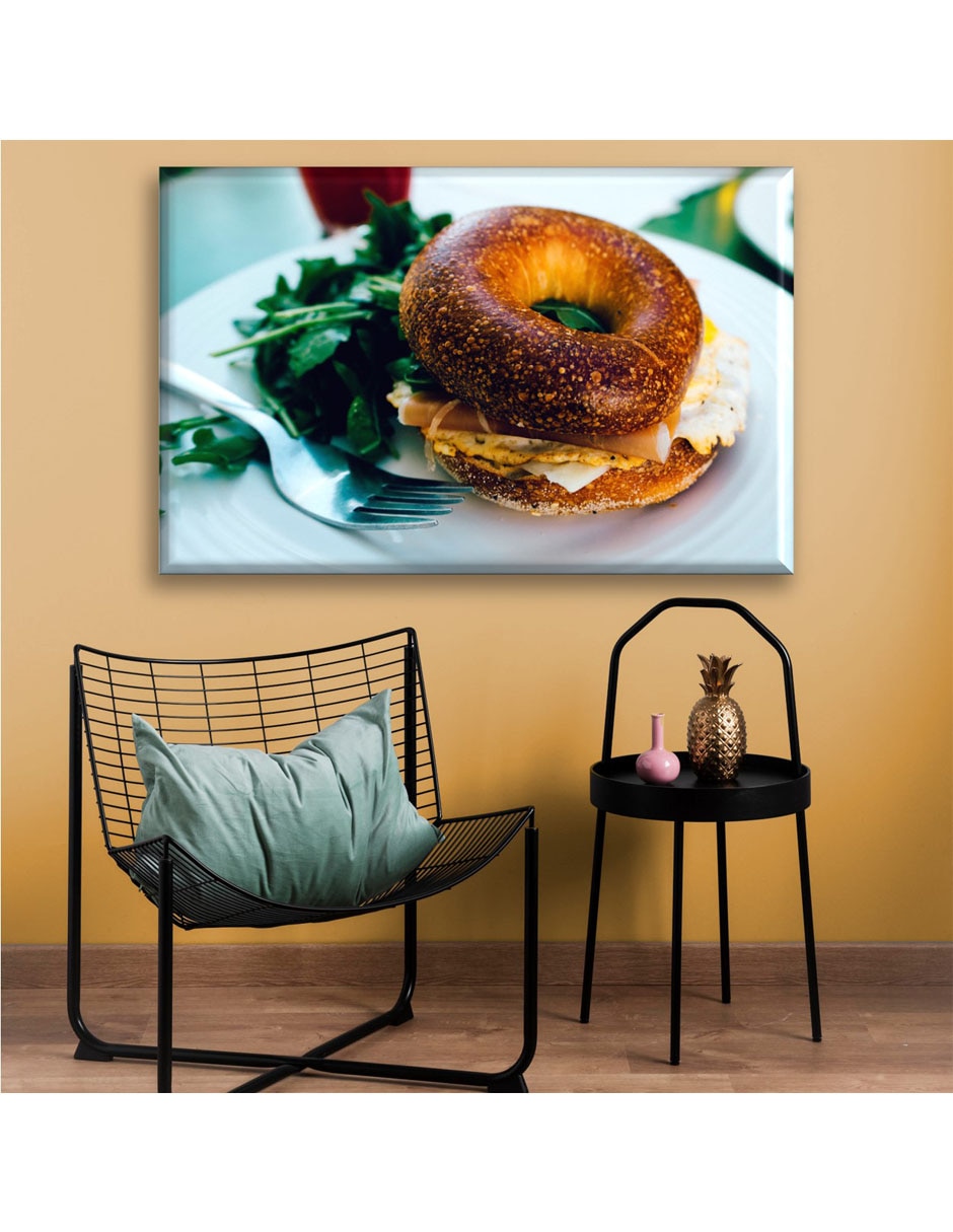 Cuadro decorativo bagel 3