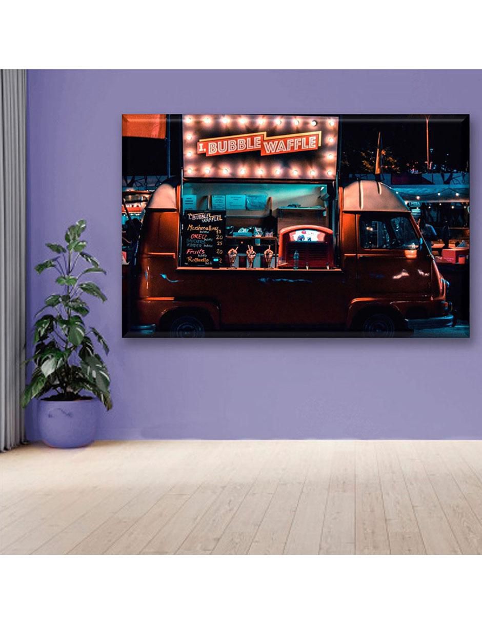 Cuadro decorativo Pixtreats food truck waffles 2
