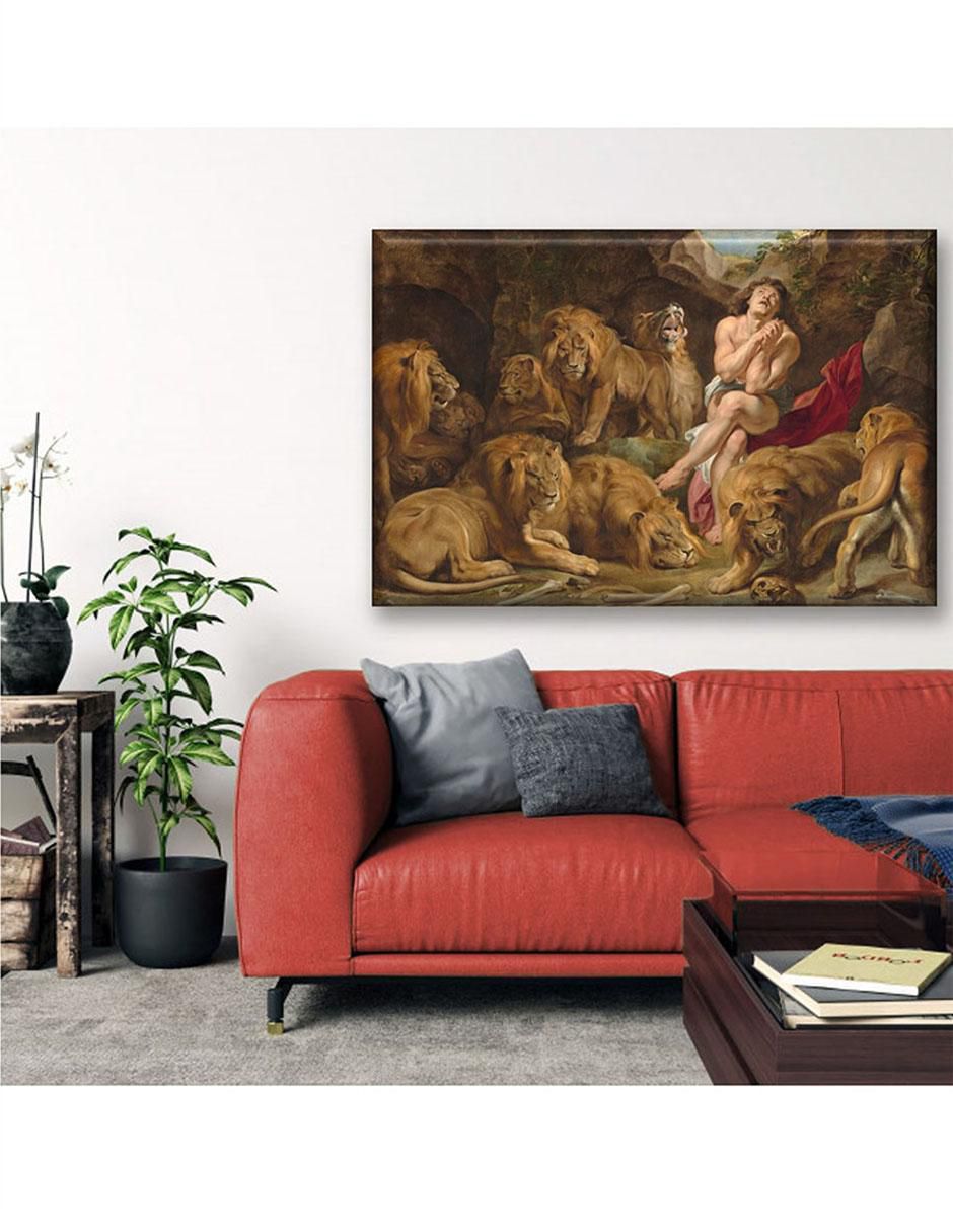 Cuadro decorativo Daniel en el foso de los leones by Pedro Pablo Rubens 2