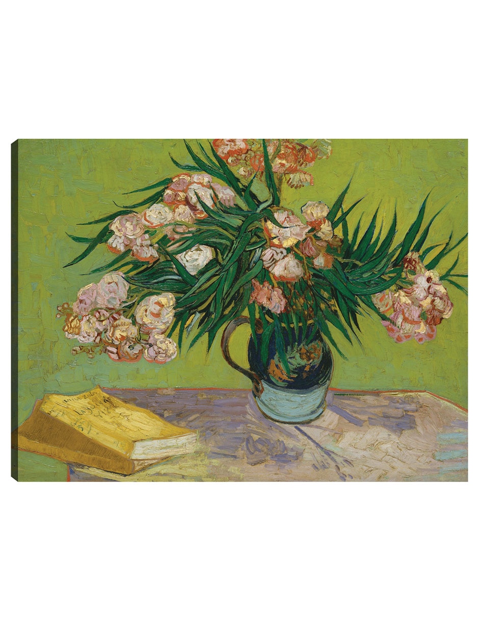 Cuadro decorativo Adelfas (1888) técnica mixta Floreros Cuadro decorativo Adelfas (1888) técnica mixta Floreros