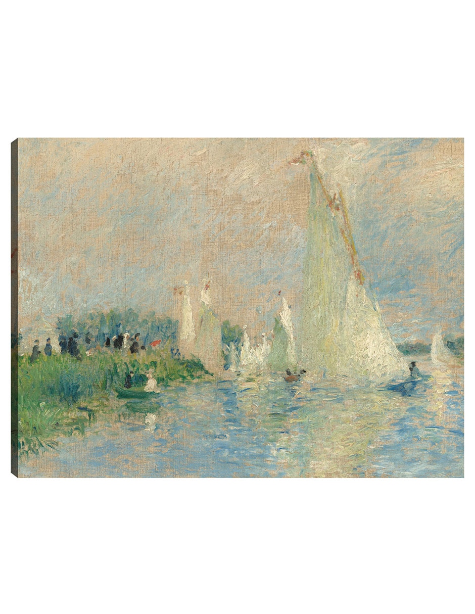 Cuadro decorativo Regata en Argenteuil técnica mixta Playas Cuadro decorativo Regata en Argenteuil técnica mixta Playas