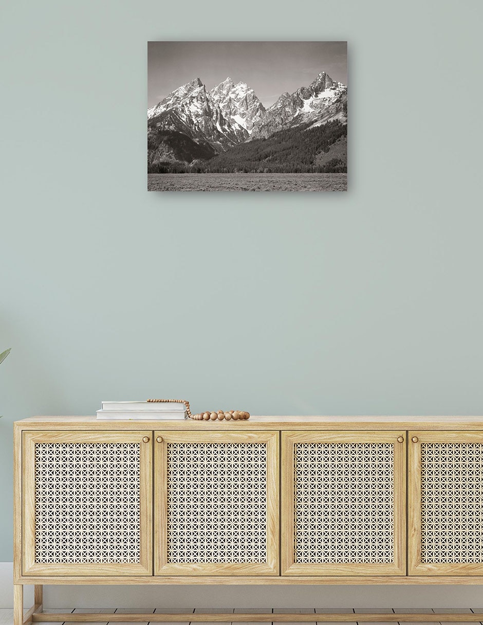 Cuadro decorativo Parque Nacional Teton, Wyoming técnica mixta Inspiración 5