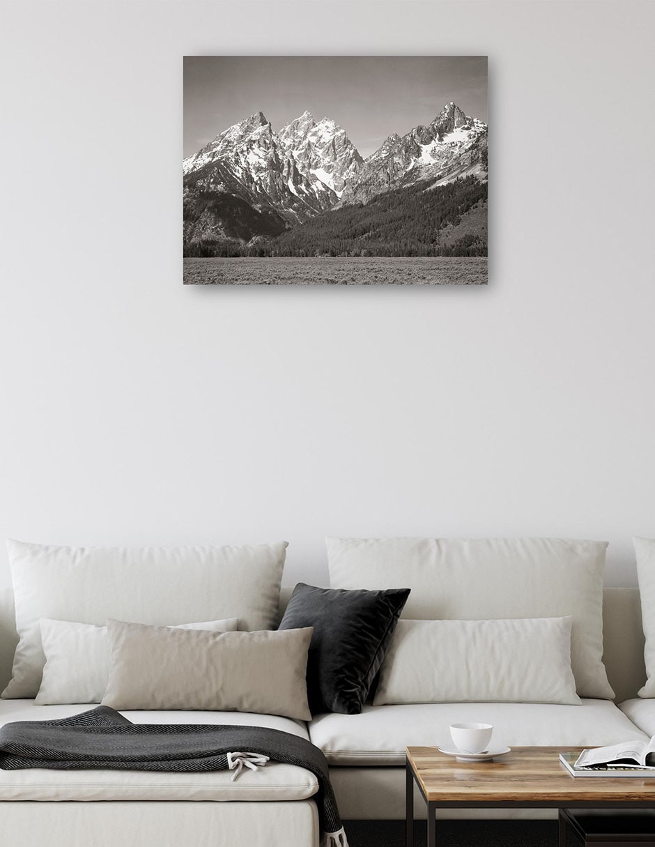 Cuadro decorativo Parque Nacional Teton, Wyoming técnica mixta Inspiración 6