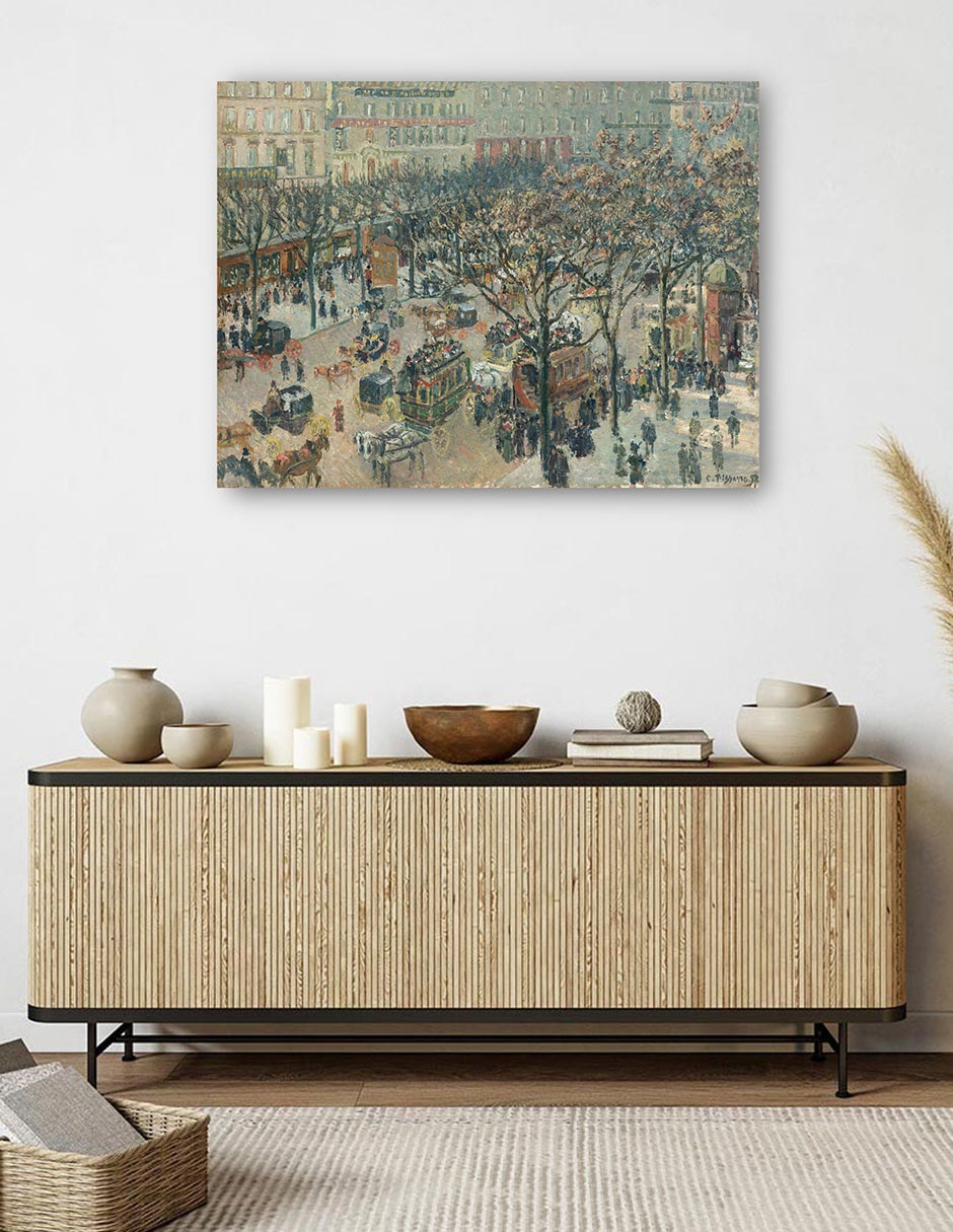 Cuadro decorativo Bulevar de los Italianos técnica mixta Edificios 5