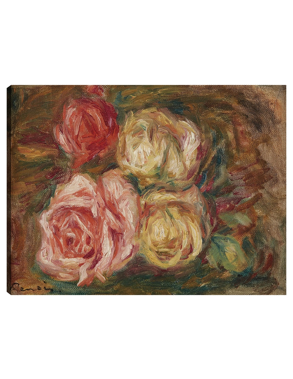 Cuadro decorativo Rosas (1917) técnica mixta Floración Cuadro decorativo Rosas (1917) técnica mixta Floración