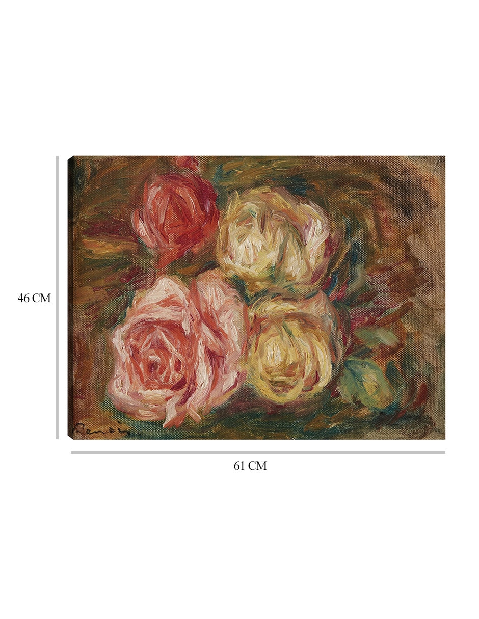 Cuadro decorativo Rosas (1917) técnica mixta Floración 5