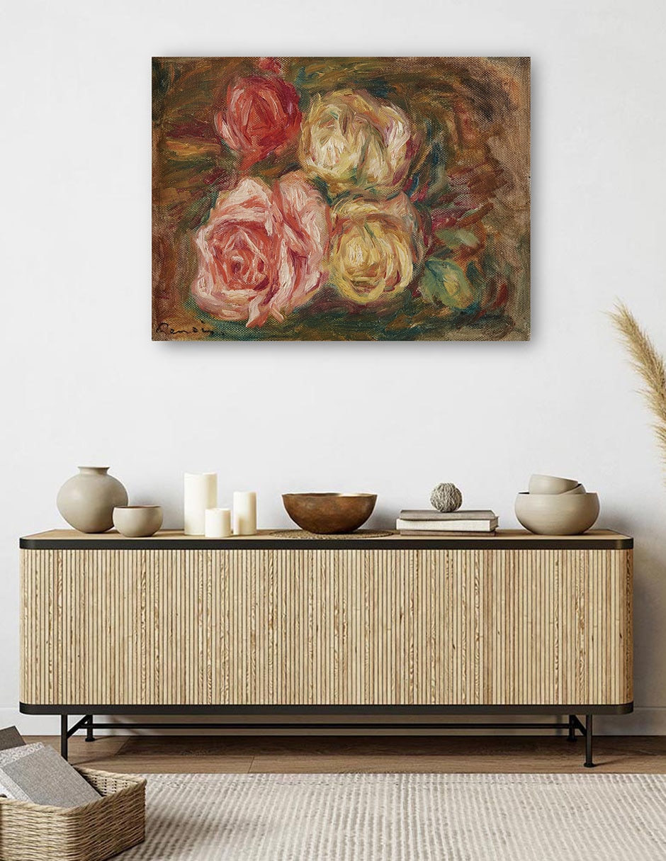 Cuadro decorativo Rosas (1917) técnica mixta Floración 5