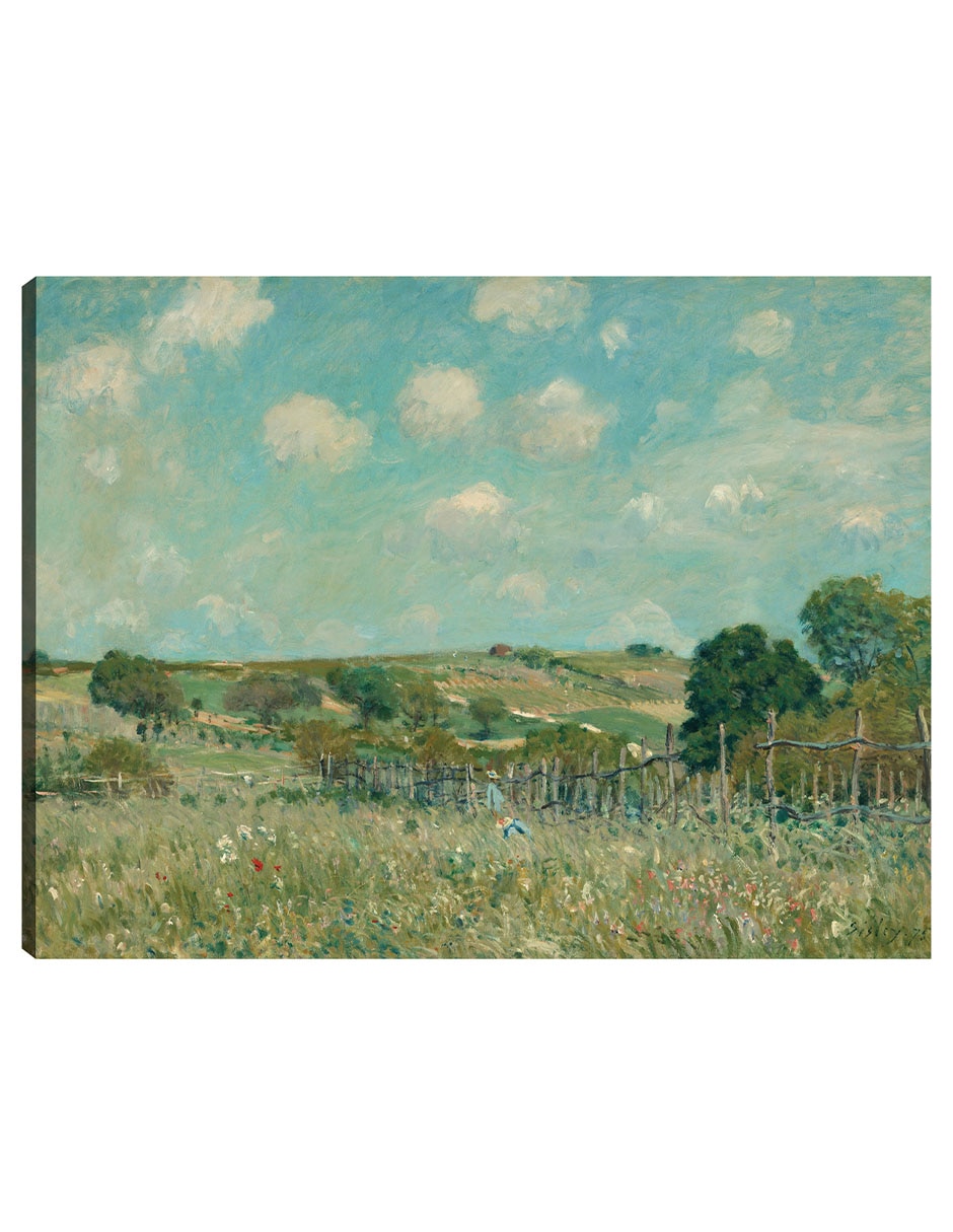 Cuadro decorativo Prado técnica mixta Campos
