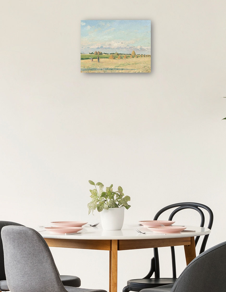 Cuadro decorativo Paisaje, Isla de Francia técnica mixta Campos 2
