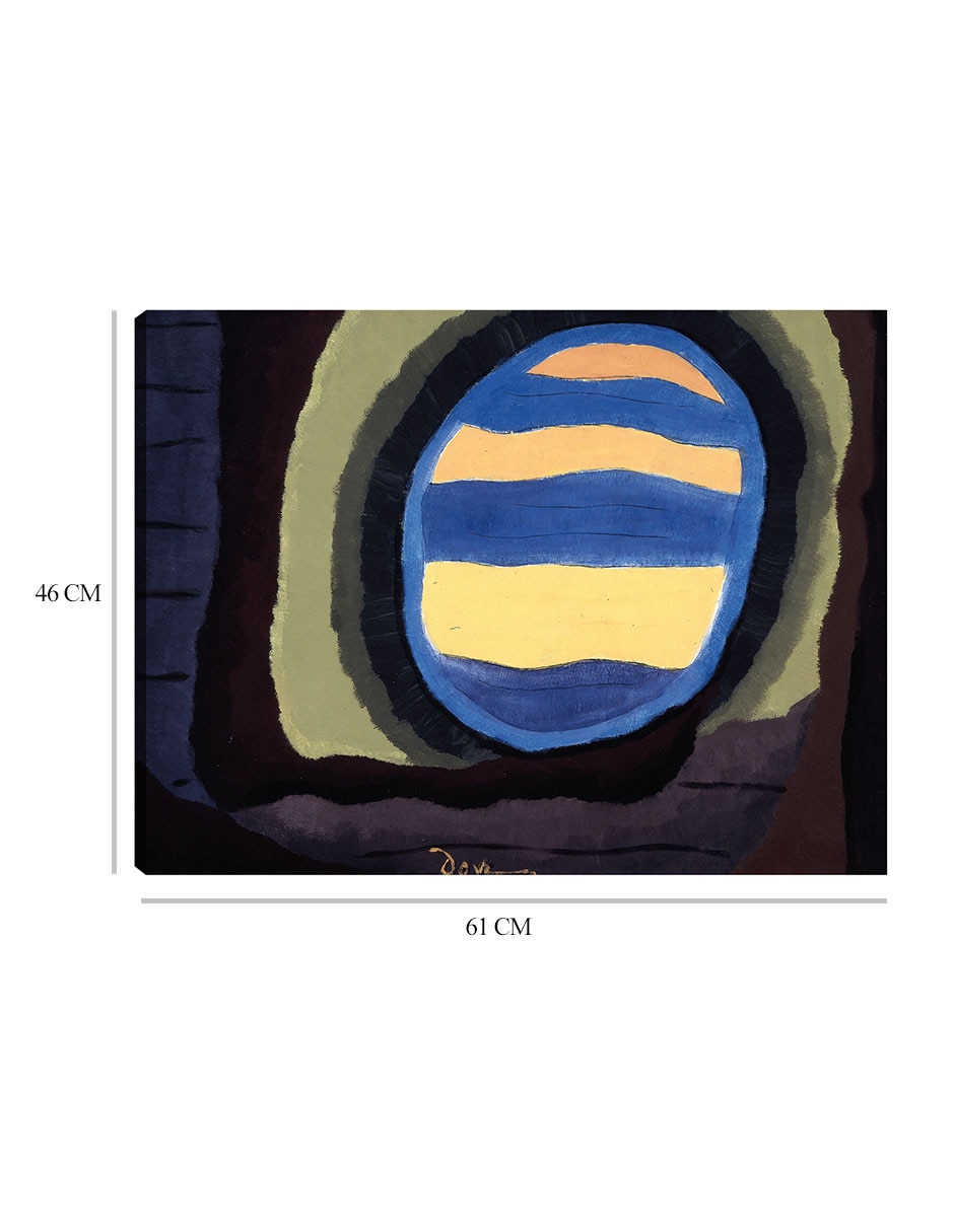 Cuadro decorativo Por la ventana (1939) técnica mixta Formas 2