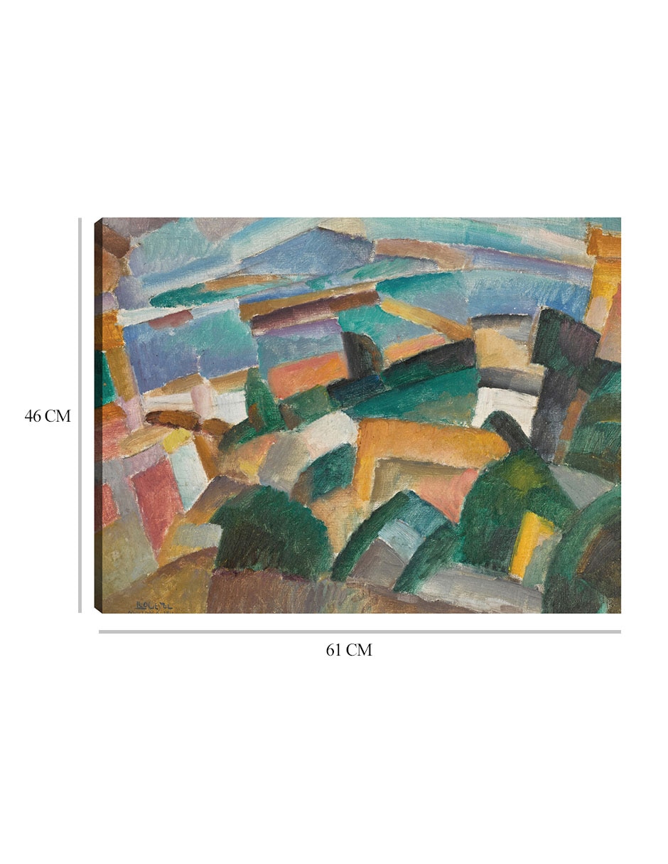 Cuadro decorativo Paisaje (1914) técnica mixta Lugares 3