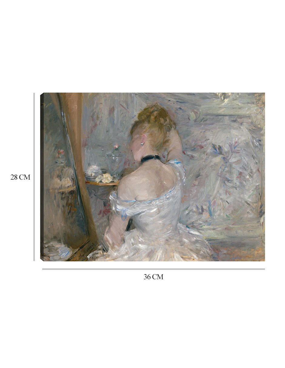 Cuadro decorativo Mujer en su baño técnica mixta Retratos 3
