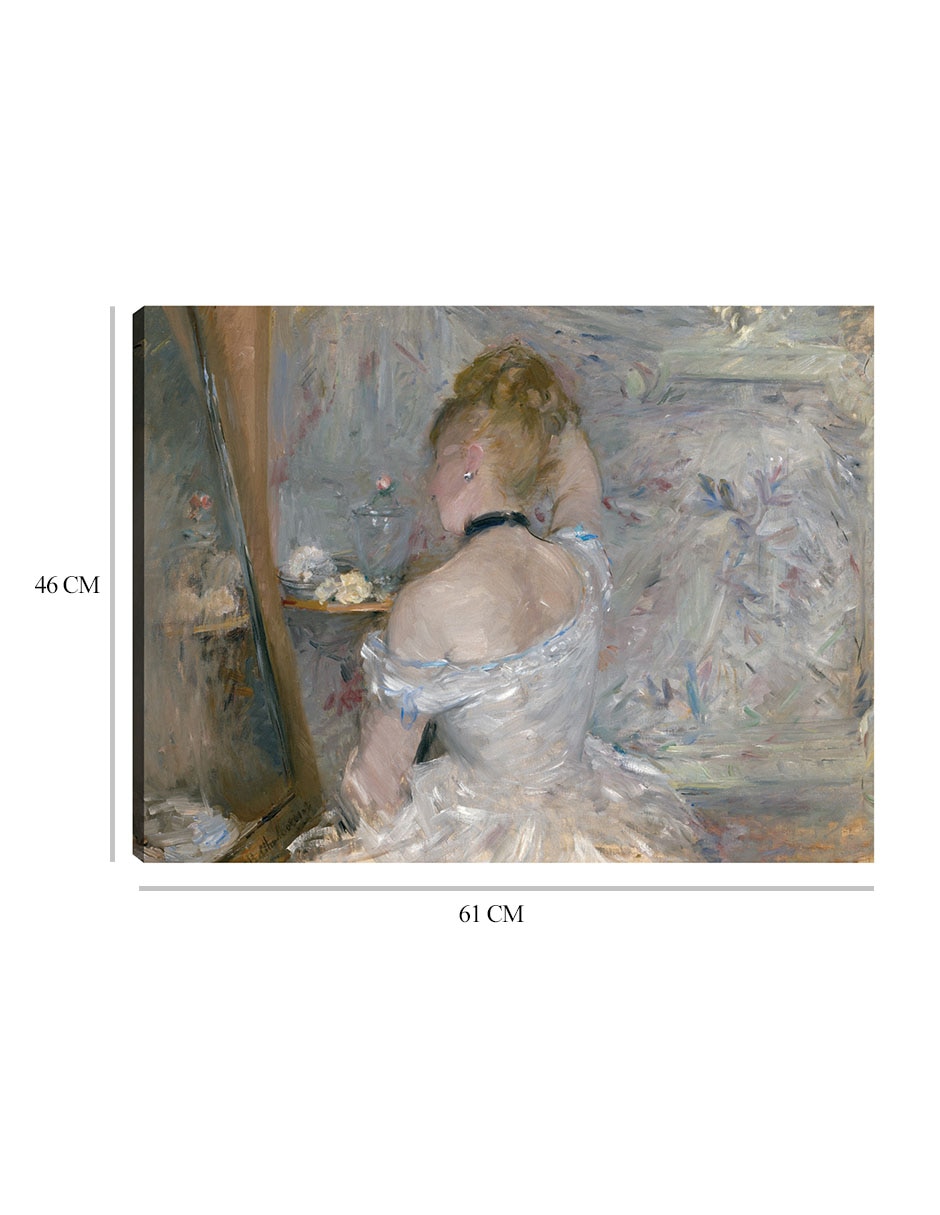 Cuadro decorativo Mujer en su baño técnica mixta Retratos 2