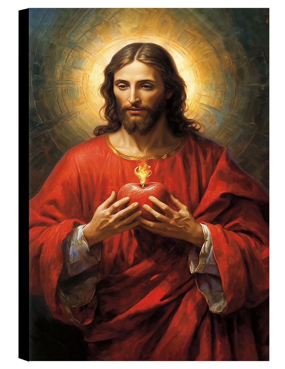 Litografía Religioso técnica mixta