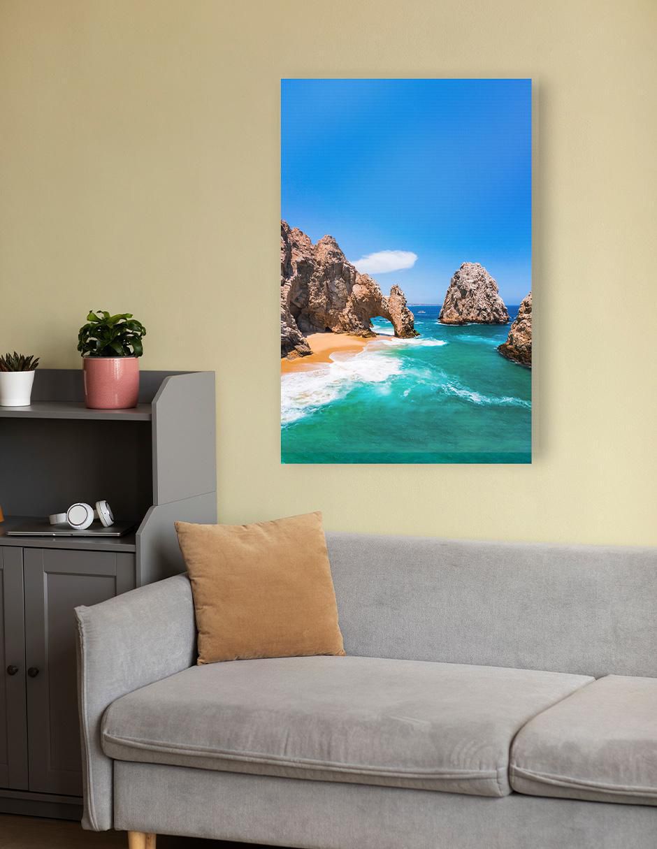 Litografía Paisaje técnica mixta 2