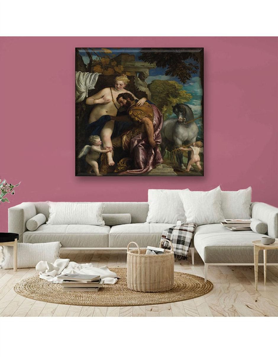 Cuadro decorativo marte y venus unidos por el amor by paolo caliari 3