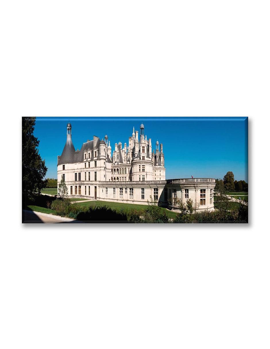 Cuadro decorativo castillo visto detrás